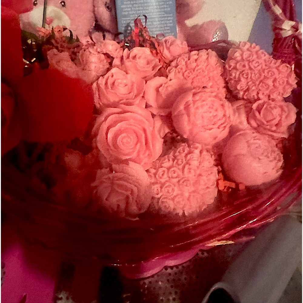 Rose Scented Hand poured Rose Soap